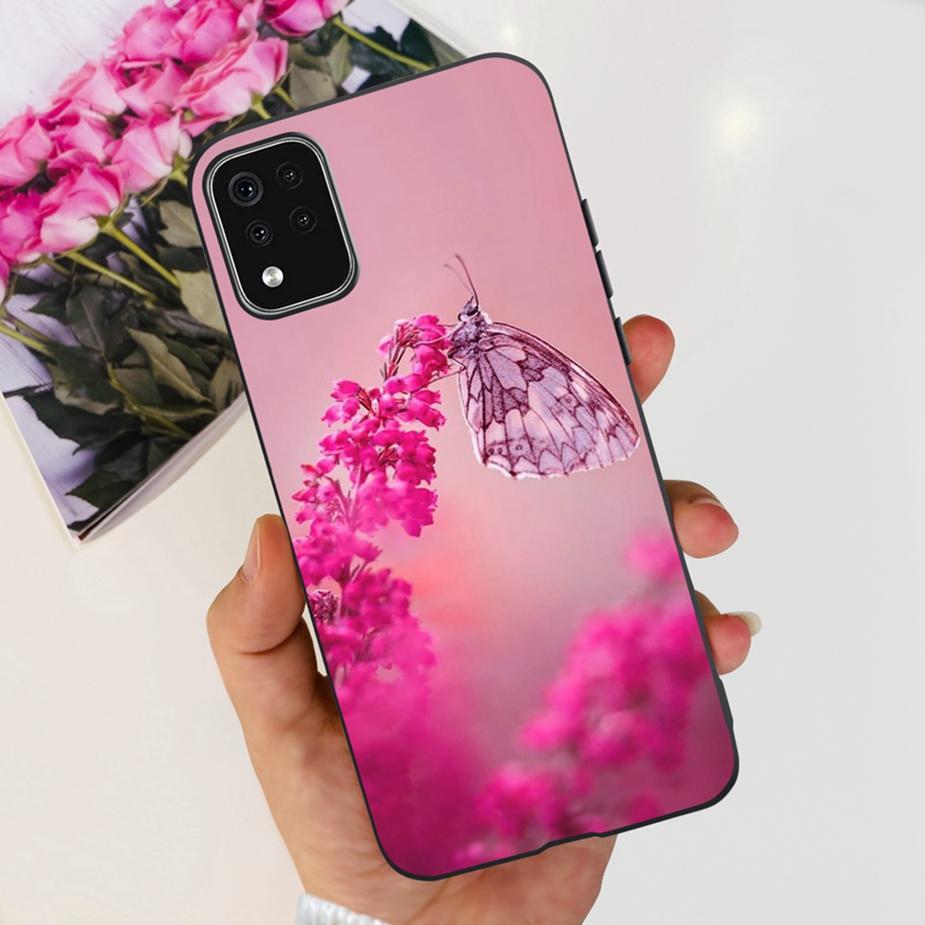 For LG K42 Case LM-K420 LMK420H Cute Fashion Painted Cover Soft Silicone Phone Case For LG K42 K 42 LGK42 Back Cover 6.6'' Coque
