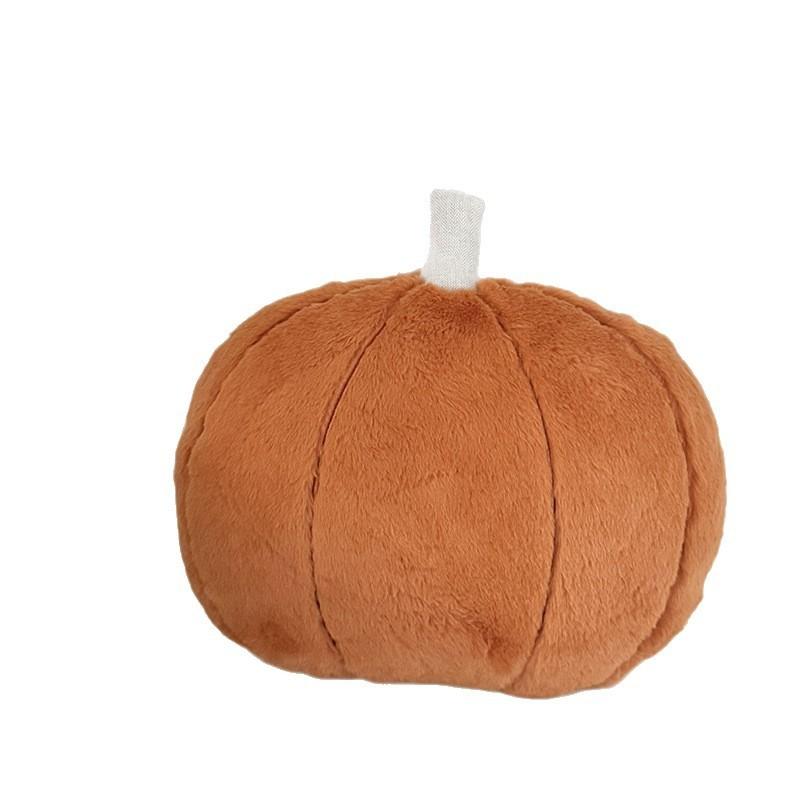 Pumpkin Halloween Cushion With Faux Bunny Fleece For Home Decor And Fall Festivities