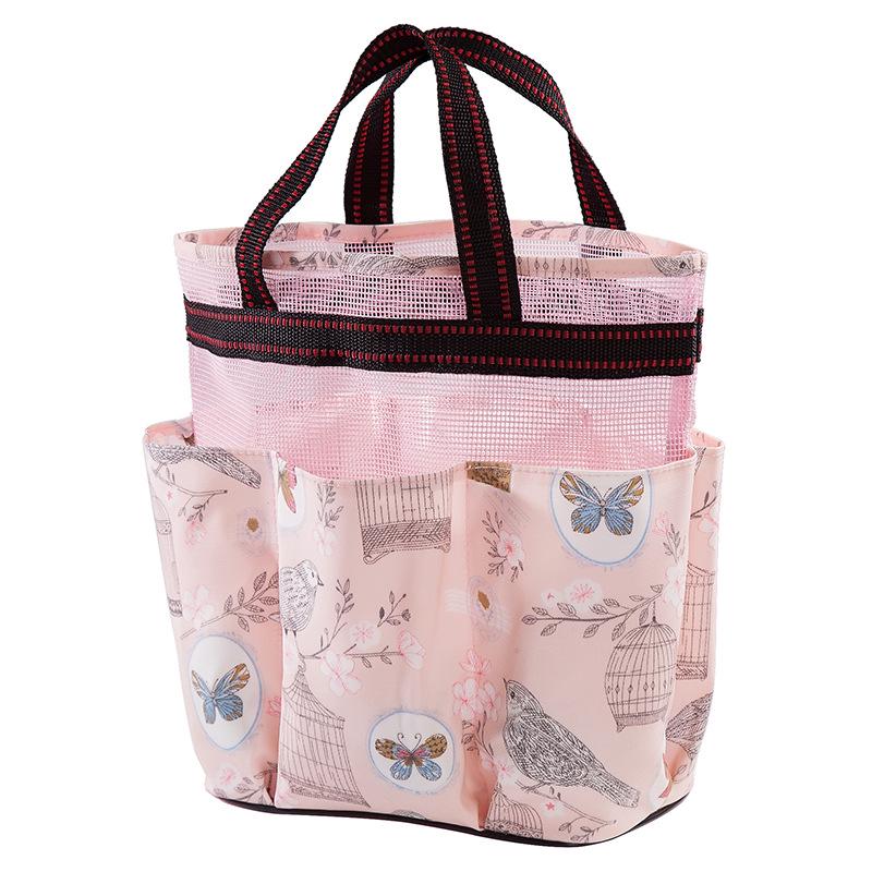 Waterproof Printed Makeup & Toiletry Travel Bag with Zipper for Women