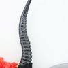 Gothic Devil Horn Headbands With Mesh Veil Decoration Hairband For Cos Parties Halloween Costume Accessories