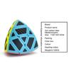Lefang 3x3 Magic Cube Carbon Fiber Series Pyramid Mirror Skewb Speed Cube Puzzle Toys For Children