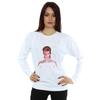 David Bowie Womens/Ladies Aladdin Sane Sweatshirt