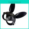 Costume With Mask Cat And Rabbit Designs Leather Material For Halloween Cosplay