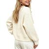 Stylisches gestricktes Oberteil für Mädchen mit 3D, niedliche Bonbonfarbe Bluse für lässige Alltagskleidung
