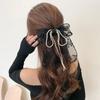10cm Pony Hair Clip for Women and Girls Fashion Banana Clip Barrettes Black and Pink Solid Color Plastic Hairpins High Quality