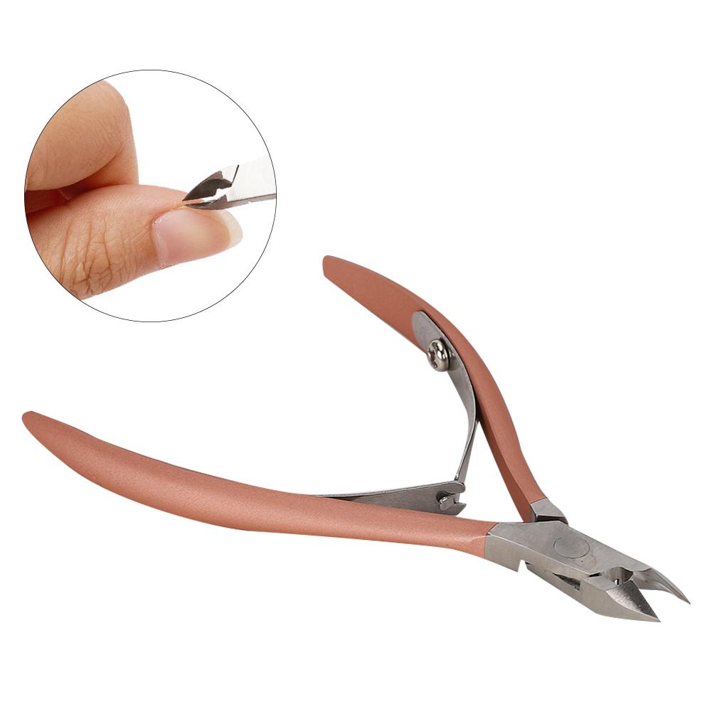 Stainless Steel Nail Dead Skin Scissors Calluses Hangnail Remover Nail Trimmer Clipper Manicure Tool