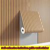 3D Self-Adhesive Waterproof Thickening Partition Wallpaper 40cm Grille Wall Sticker for Background Wall Decoration