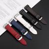 For Swatch Metal Adapter YVS400 YVB404 YVS420 YVS454 YVS451 Leather Strap Bracelet Modified Watch Chain 21mm Red Blue Black Band