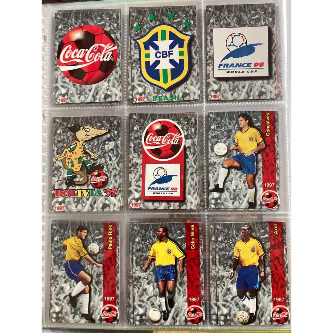 1997 Panini Soccer Brazil National Team Card Full Complete Leonardo