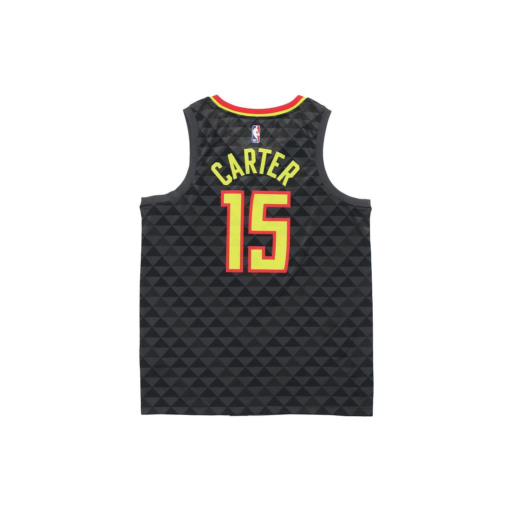 Nike Vince Carter #15 Atlanta Hawks NBA Limited Jersey with Moisture-Wicking Basketball Vest Men Tops Black 864457-021