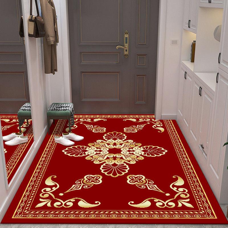 European Style Entrance Door Mat Bedroom Door Anti Slip and Absorbent Bathroom Floor Mat Bathroom Door Mat