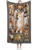 Corgi Throw Blanket Soft Cozy Fleece Blanket for Couch Bed or Sofa  Cute Corgi Dog Gift for Women Girls Kids and Adults  x
