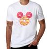 Pop Donut Strawerry Frosting Tshirt Casual Minimalist Short Sleeve Top