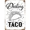 Vintage Metal Tin Sign Retro Wall Art Poster Plaque 20x30cm Home Decor