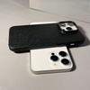 Lychee Leather Pattern Suitable for Apple 16 ProMax Mobile Phone Case Metal Button Iphone14 Simple 13 Protective Case 15