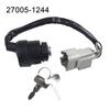 1pc Ignition Switch 27005-1244 For Kawasaki Mule 3000-3020 Ignition Key Switch Heat Sink For Kawasaki Mule 3000