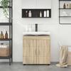 Bathroom Cabinet Set TULUM Sonoma Oak 60 x 34 x 63 cm