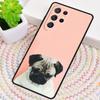 CUTE PUPPY PUG DOG MOPS Phone Case for Samsung Galaxy Note 10 Pro S26 Ultra S23 S24 FE S25 S21 S22 PLUS Shockproof Cove