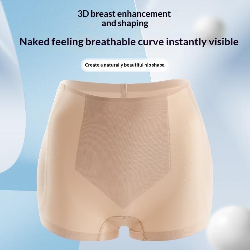 Padded High Waist Shorts Butt Enhancer Shaper Buttock Lifting Panties Tummy Control Body Shaper With Butt Pads Shapewear