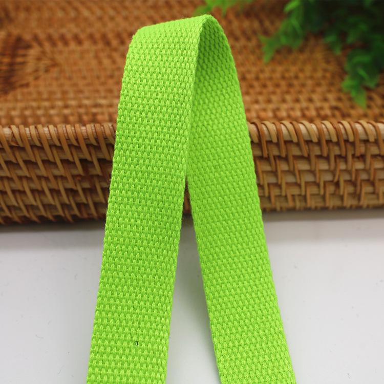 

Cotton Webbing Strap - 25mm Wide: Shoulder Strap, Luggage Strap, School Bag Strap, Backpack Strap, Canvas Waistband, Binding Accessory.