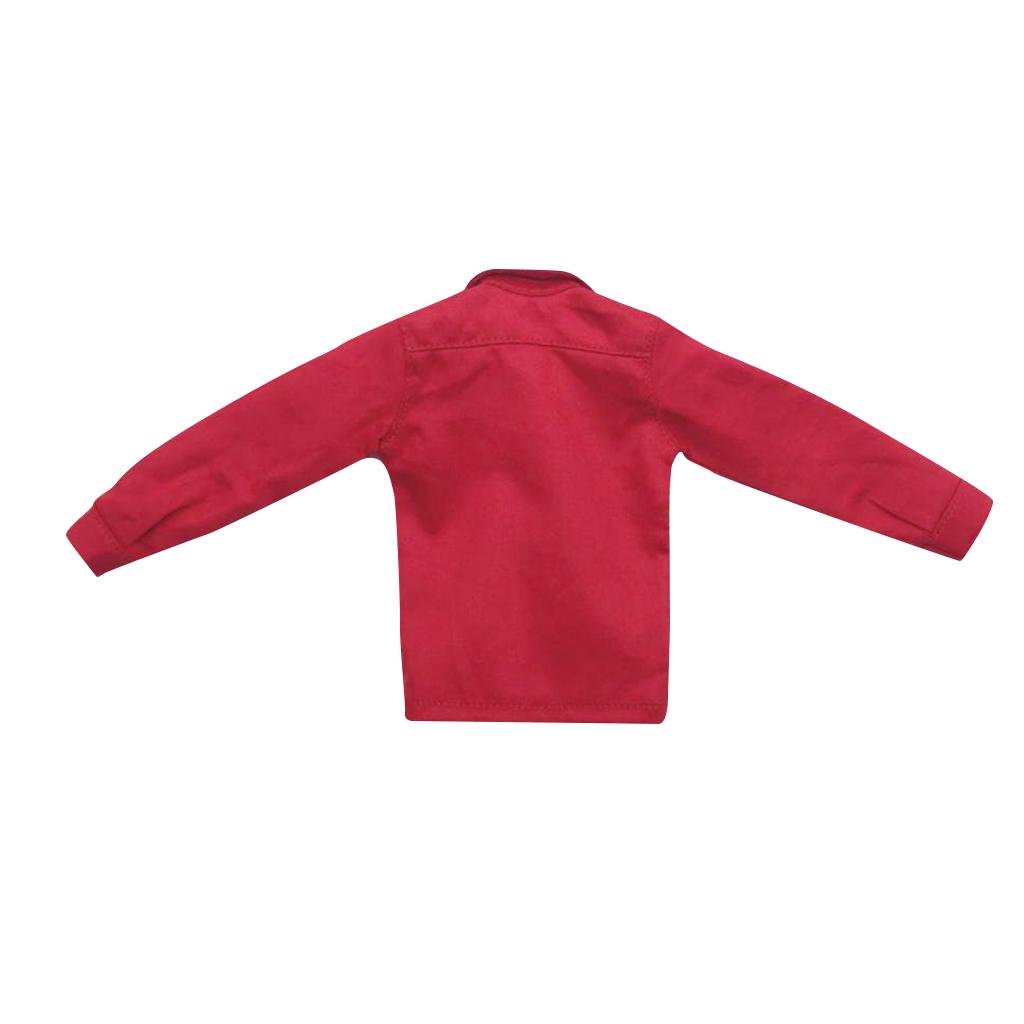 Chemise de vêtements pour hommes 12 '' à l'échelle 1/6