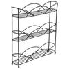 A25F-3-Layer Spice Storage Box, Expandable Spice Storage Box, Stackable Spice Rack, Wall-Mounted Iron Countertop Spice Rack