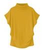 S-5XL Donna Dolcevita Maglietta Estate Manica Corta Solido Casual Tops