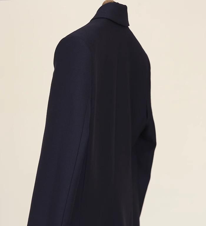 Metal Düğmeli Lacivert Modern Moda Takım Elbise