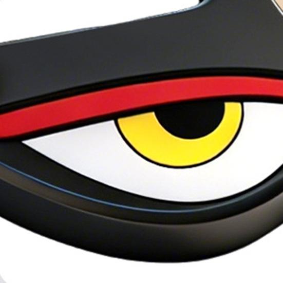 3Pcs Solar LED Car Decorative Light with Dynamic Eye Design USB-C Rechargeable Smart Sensor Car Light Vibration-Activated Suction Cup Mount Car