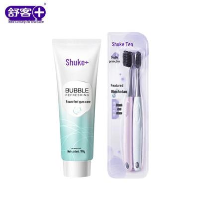 Shuke Gum Care Toothbrush & Toothpaste Set