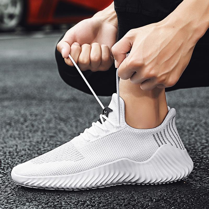 Zapatillas negras para hombre Zapatillas de running transpirables con  cordones Con cordones Casual Trainers de gran tamaño comprar a buen precio  — entrega gratuita, reseñas reales con fotos — Joom