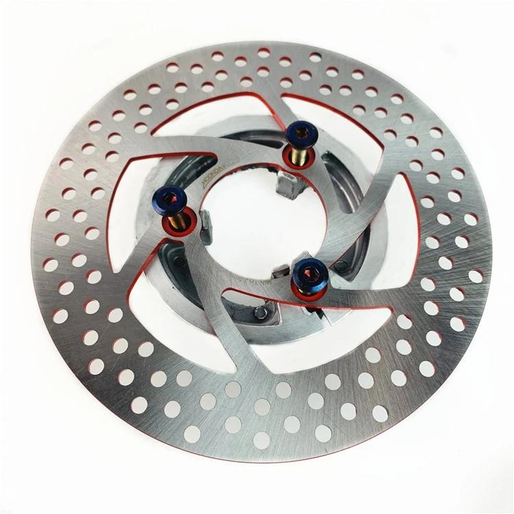 Anello di Serraggio per Conversione Foro 70mm Disco Freno a Tamburo Posteriore 110mm Disco Freno 220mm Scooter Elettrico E-bike Ciclomotore