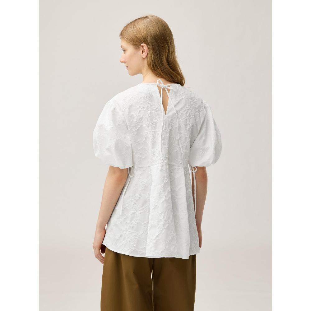Gu By Uniqlo Balloon Sleeve Tunic By Rokh