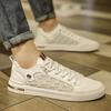 Board Shoes Men's Summer New Mesh Breathable Sports Casual Net Shoes Trend Versatile Little White Men's Shoes