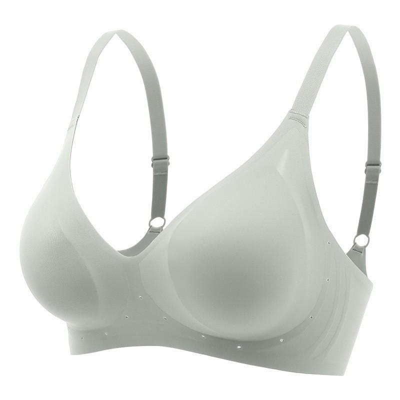 Korean Version of External Expansion Chest Underwear Bra Seamless Sexy Bra Small Breasts Show Big Waist Thin Gathering Bra Bra