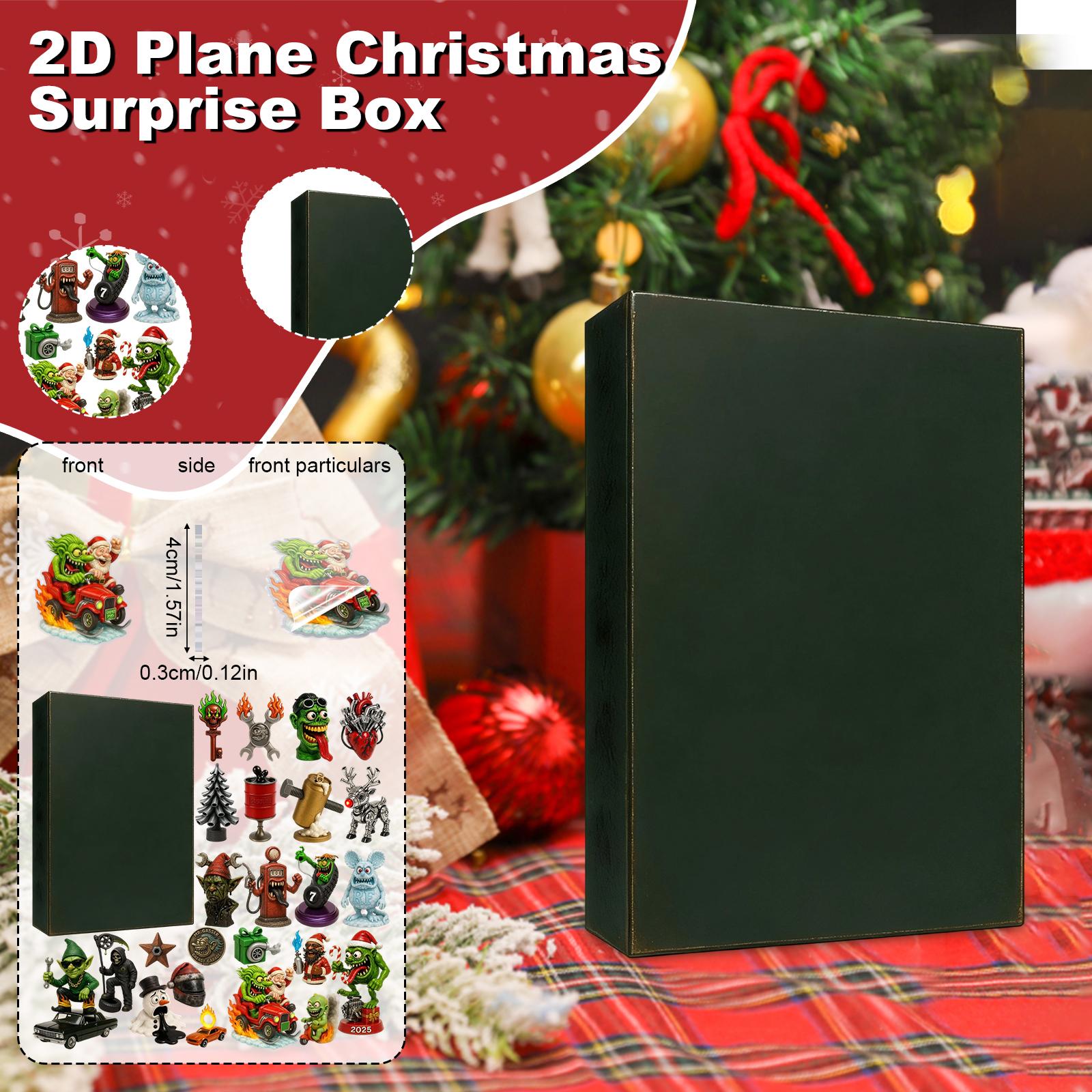 

Christmas Arrival Calendar, Spend A Happy Christmas Countdown Together, 24 Acrylic One Size