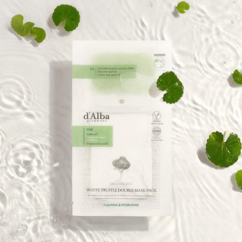 [d'Alba] White Truffle Double Mask Pack Calming & Hydrating 34.5g*8EA
