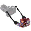 Retro Style Double Cotton Yard Colorful Pattern Shoulder Neck Strap Camera Strap Bags Wristband