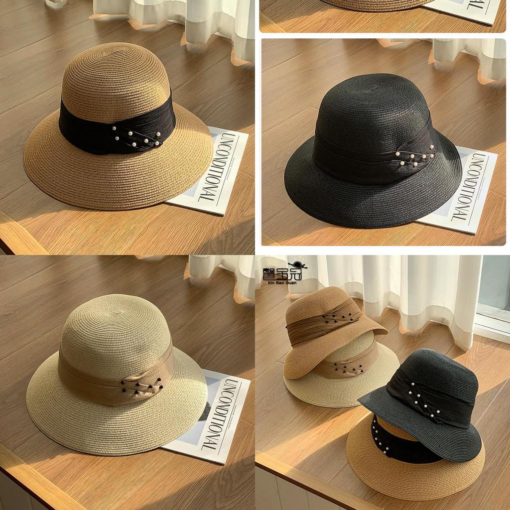 Summer Straw Sun Hat With Wide Brim For Women Sun Protection And Fashion Outdoor Accessory