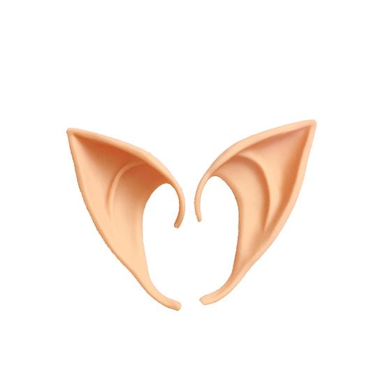 1 Pair Cosplay Costume Elf Ears Mysterious Creative Emulsion Latex Angel Ears Halloween Decoration