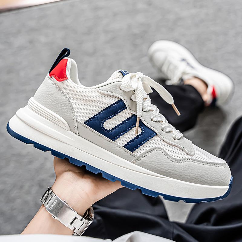 Pantofi Bărbați Modă Nouă Patru Sezoane Confortabili Talpă Groasă Studenți Băieți La Mod Talpă Moale Respirabili Casual Adidași de Alergare