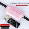 IPX8 Waterproof TPU Phone Pouch: Large Capacity Waist Pack for Swimming, Diving, Rafting, Dustproof Protection.