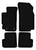 BASIC Black Velour Floor Mats For: Peugeot 406 Sedan, Station Wagon, Break (1995-2004)