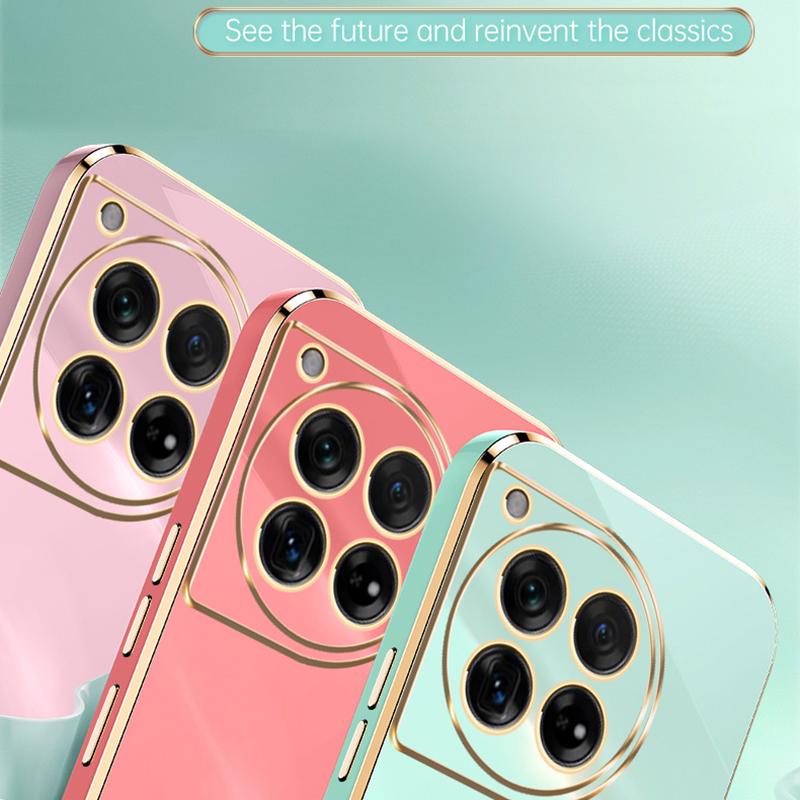 XINLI For OnePlus Ace 3 5G/12R 5G TPU Case Electroplating Protective Phone Cover