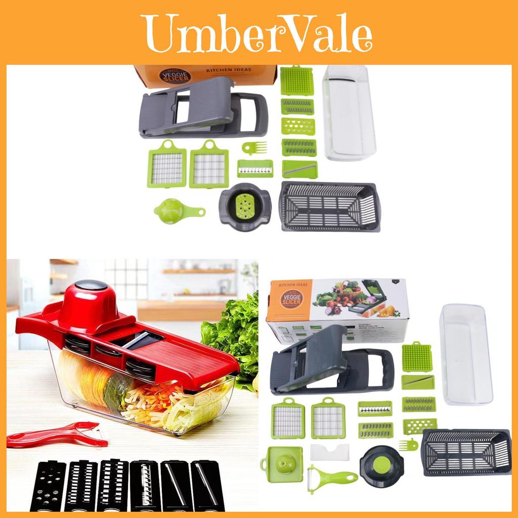 Modern Kitchen Multifunction Vegetable Slicer With Easyclean Design For Food Prep