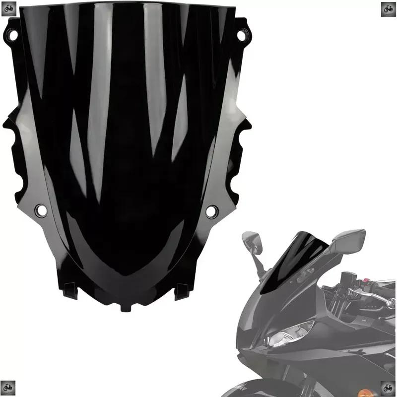 Motorcycle Windshield Windscreen Double Bubble for Yamaha YZF R3 R25 Front Windshield Wind Deflector