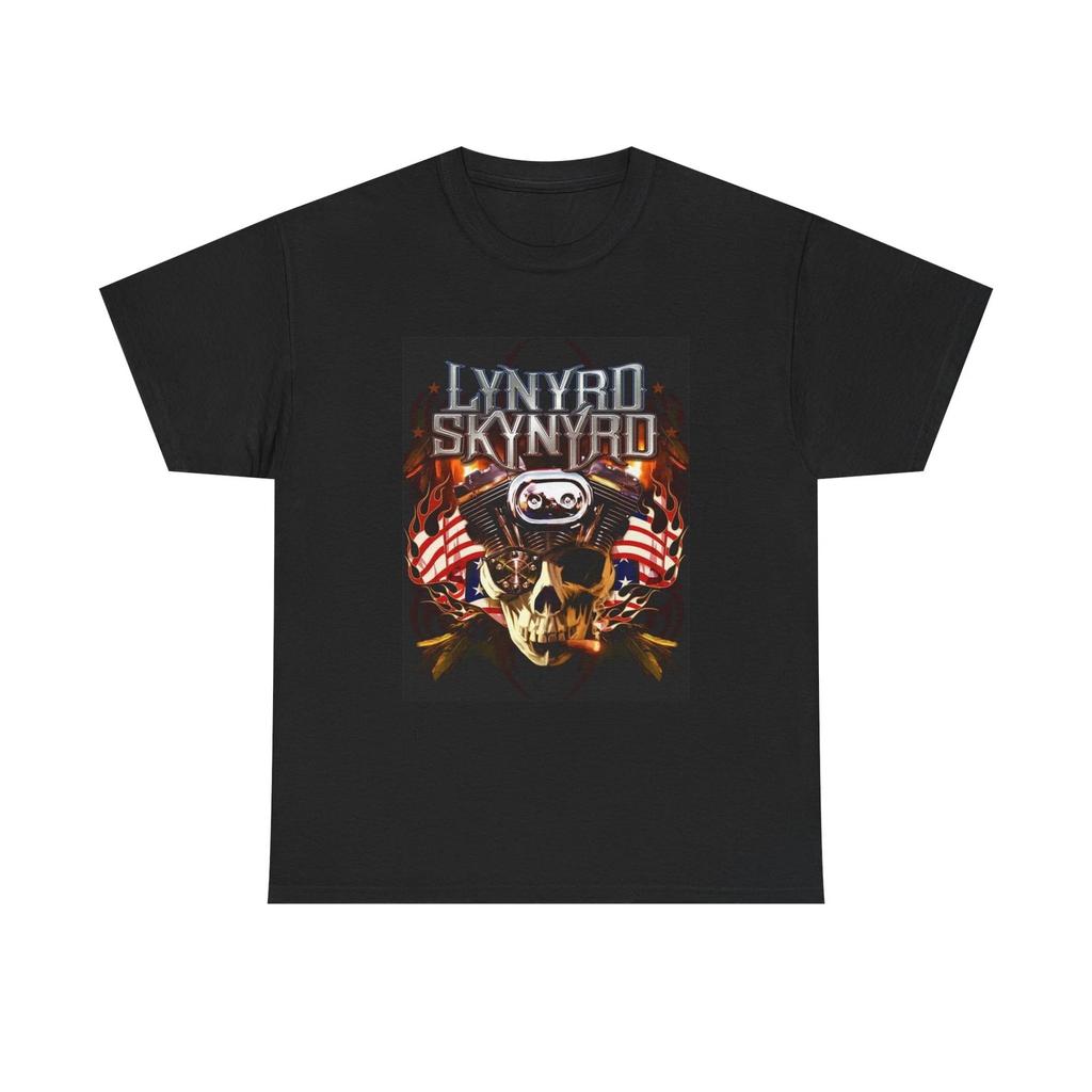 Lynyrd Skynyrd Tshirt Vintage Country Rock Merch Alabama Unisex Heavy Cotton Tee