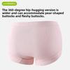 Plus Size Women's Spring and Summer Nude Skin Friendly Breathable 10A Class Antibacterial Extended Crotch Triangle Briefs