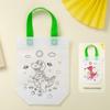 Eco-Friendly DIY Graffiti Tote Bag Kit for Kids
