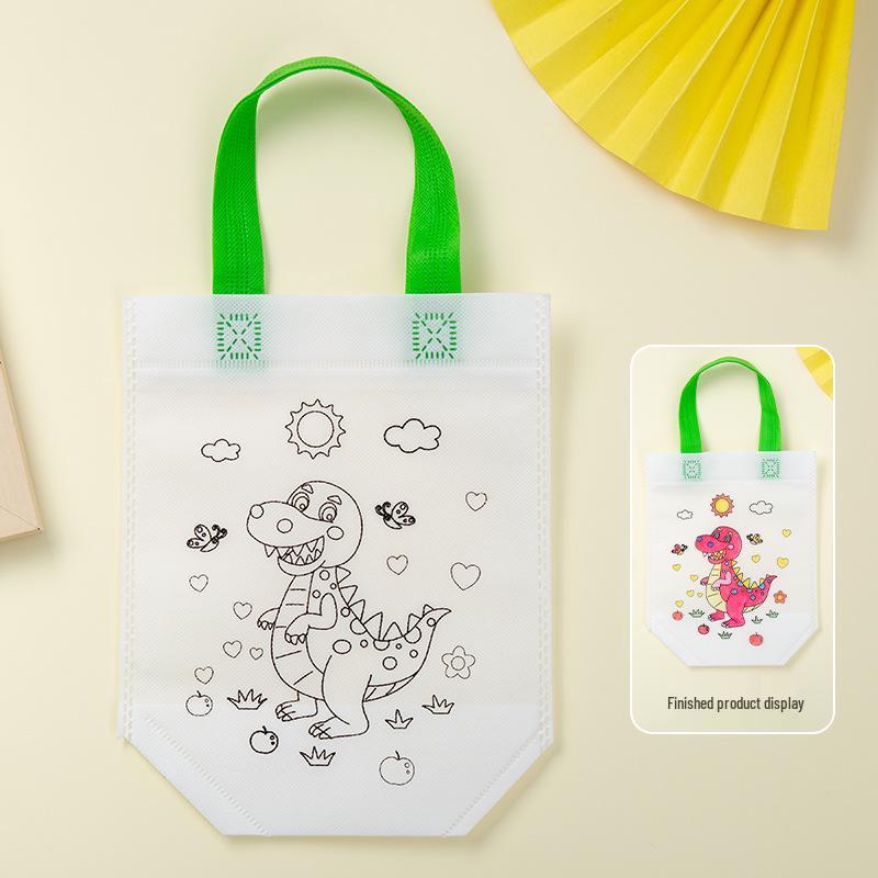 Eco-Friendly DIY Graffiti Tote Bag Kit for Kids